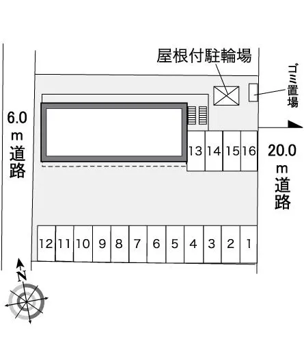 山形市西田３丁目 月極駐車場